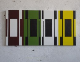 Compositie met 4 vlakken 2, 2020