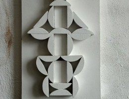 Compositie met bolsegmenten, 2026 , 3, voorzijde
