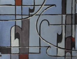 Z.t., 2016 (blauw)