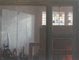 Interieur werkplaats, 2019